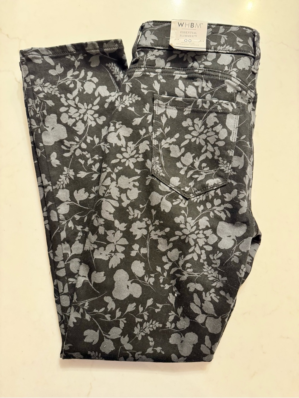 White House Black Market Essential Slimmer Straight Ankle Pants | NWT | Size 00 - Picture 3 of 4